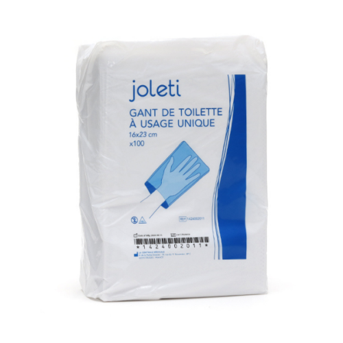 Gant de toilette jetable Joleti